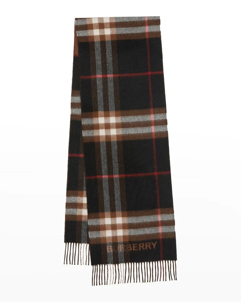 商品Burberry|Men's Cashmere Giant Check Scarf,价格¥2697,第1张图片