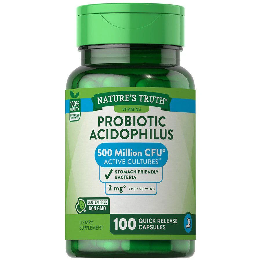 商品Nature's Truth|Probiotic Acidophilus 500 Million,价格¥75,第3张图片详细描述