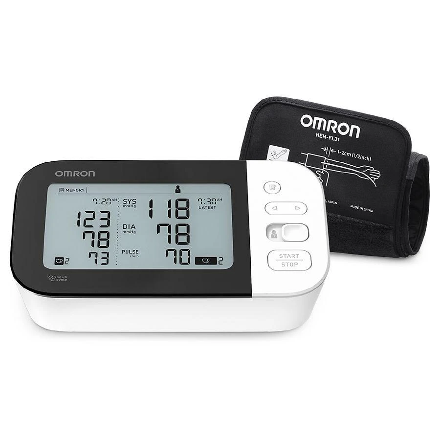 商品omron|7 Series Wireless Upper Arm Blood Pressure Monitor (BP7350),价格¥627,第1张图片