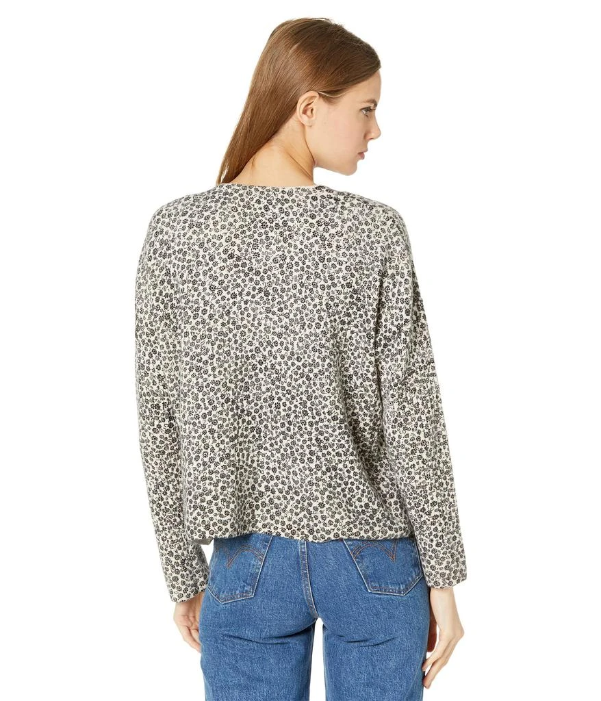 商品Madewell|Vintage Ditsy Cameron Ribbed Cardigan Sweater in Coziest Yarn,价格¥598,第2张图片详细描述