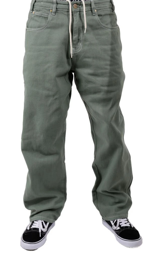 商品Butter Goods|Overdye Denim Pants - Ivy Green,价格¥386,第2张图片详细描述