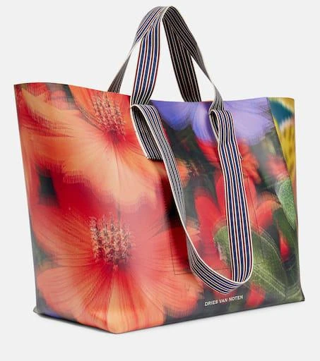 商品Dries Van Noten|Floral PVC tote bag,价格¥3538,第4张图片详细描述