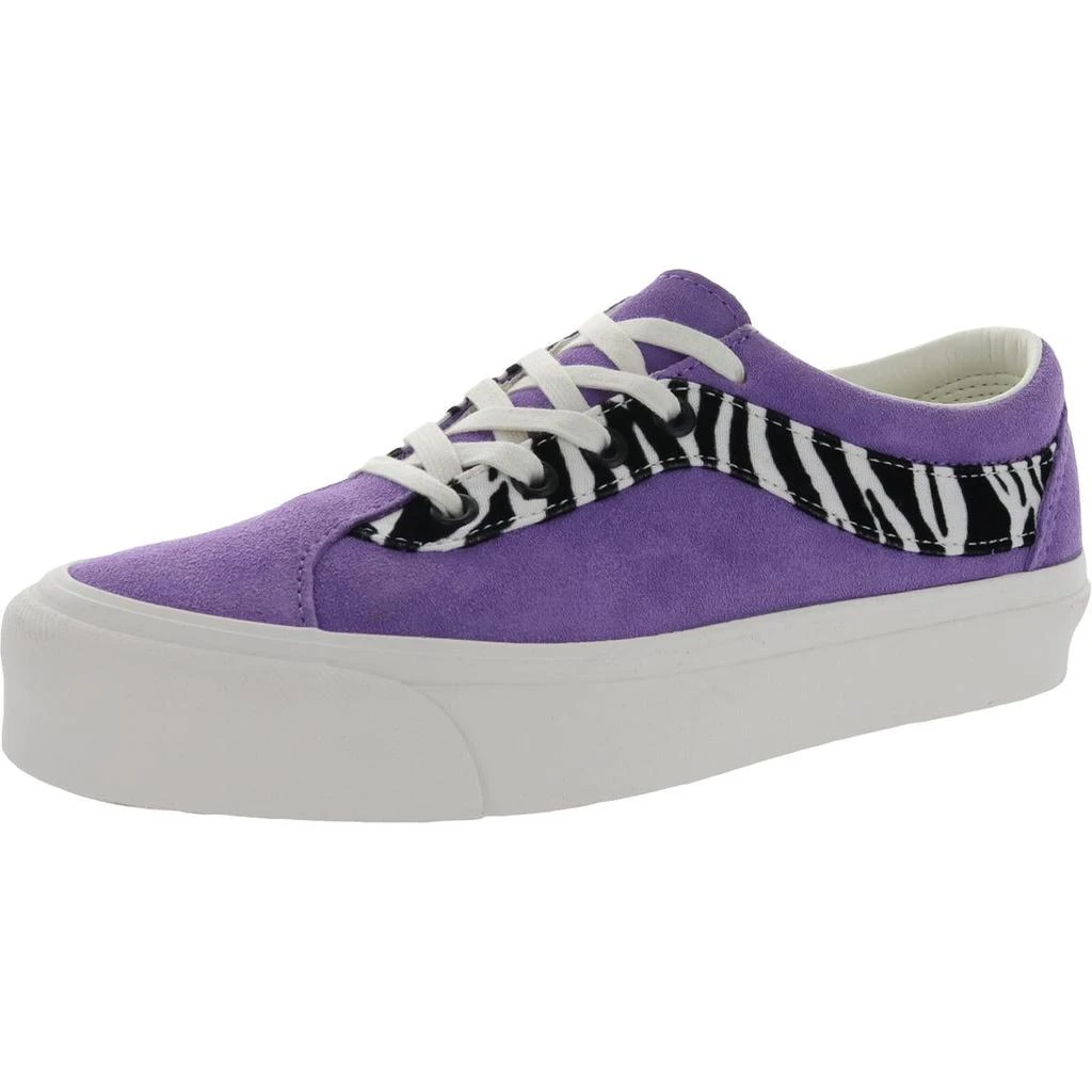 商品Vans|Vans Bold Ni Women's Suede Zebra Print Lace Up Low Top Sneakers,价格¥184,第1张图片