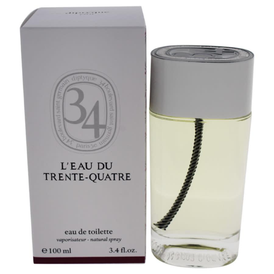 34 Leau Du Trente-Quatre by Diptyque for Women - 3.4 oz EDT Spray商品第1张图片规格展示