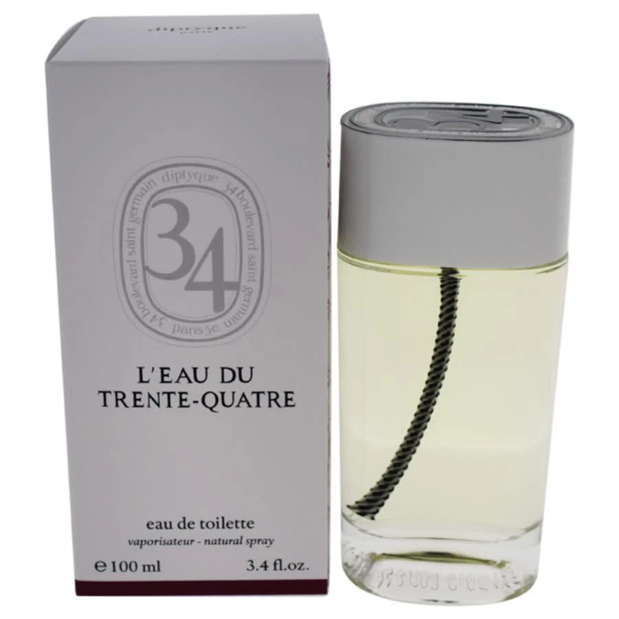 商品Diptyque|34 Leau Du Trente-Quatre by Diptyque for Women - 3.4 oz EDT Spray,价格¥1052,第1张图片