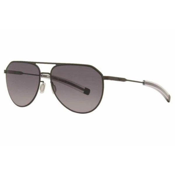 商品Salvatore Ferragamo|Sf219s-071-62 Grey Gradient Aviator Men's Sunglasses,价格¥1794,第1张图片