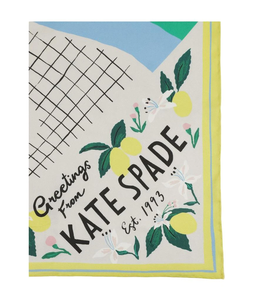 商品Kate Spade|Country Club Silk Square,价格¥379,第3张图片详细描述
