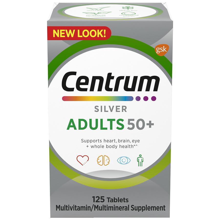 商品Centrum|Silver, Adults 50+ Mutivitamin,价格¥83,第1张图片