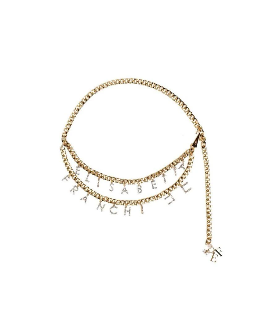 商品ELISABETTA FRANCHI|ELISABETTA FRANCHI  GOLD CHAIN BELT,价格¥2818,第1张图片