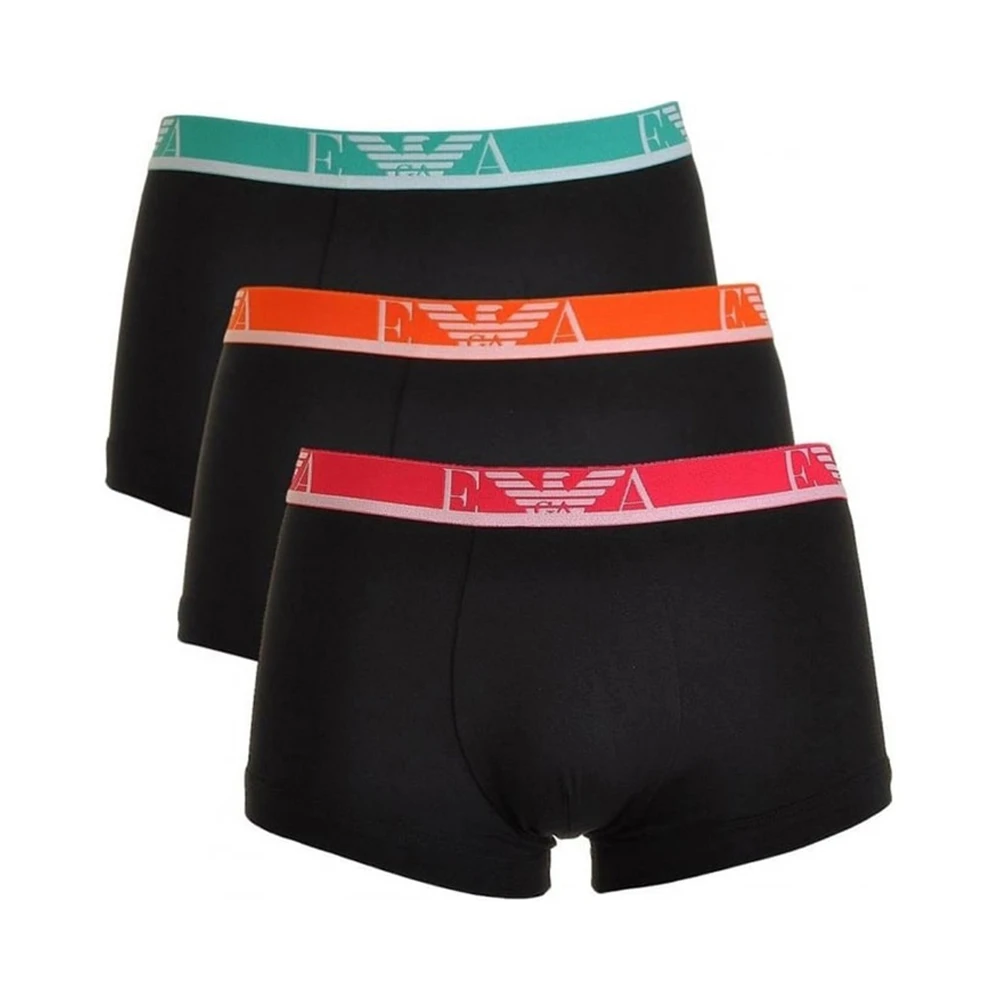 商品Emporio Armani|EMPORIO ARMANI 黑色男士内裤 111357-7P715-21320,价格¥322,第1张图片