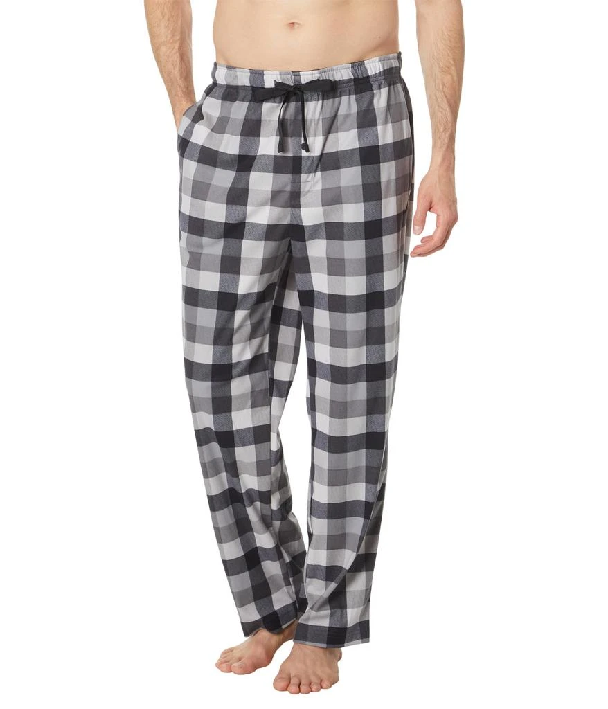 商品Nautica|Sustainably Crafted Plaid Fleece Sleep Pants,价格¥176,第1张图片