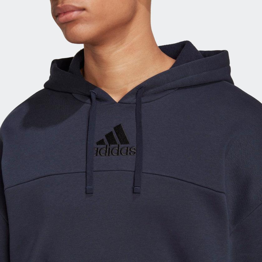 Men's adidas Studio Lounge Fleece Hoodie商品第5张图片规格展示