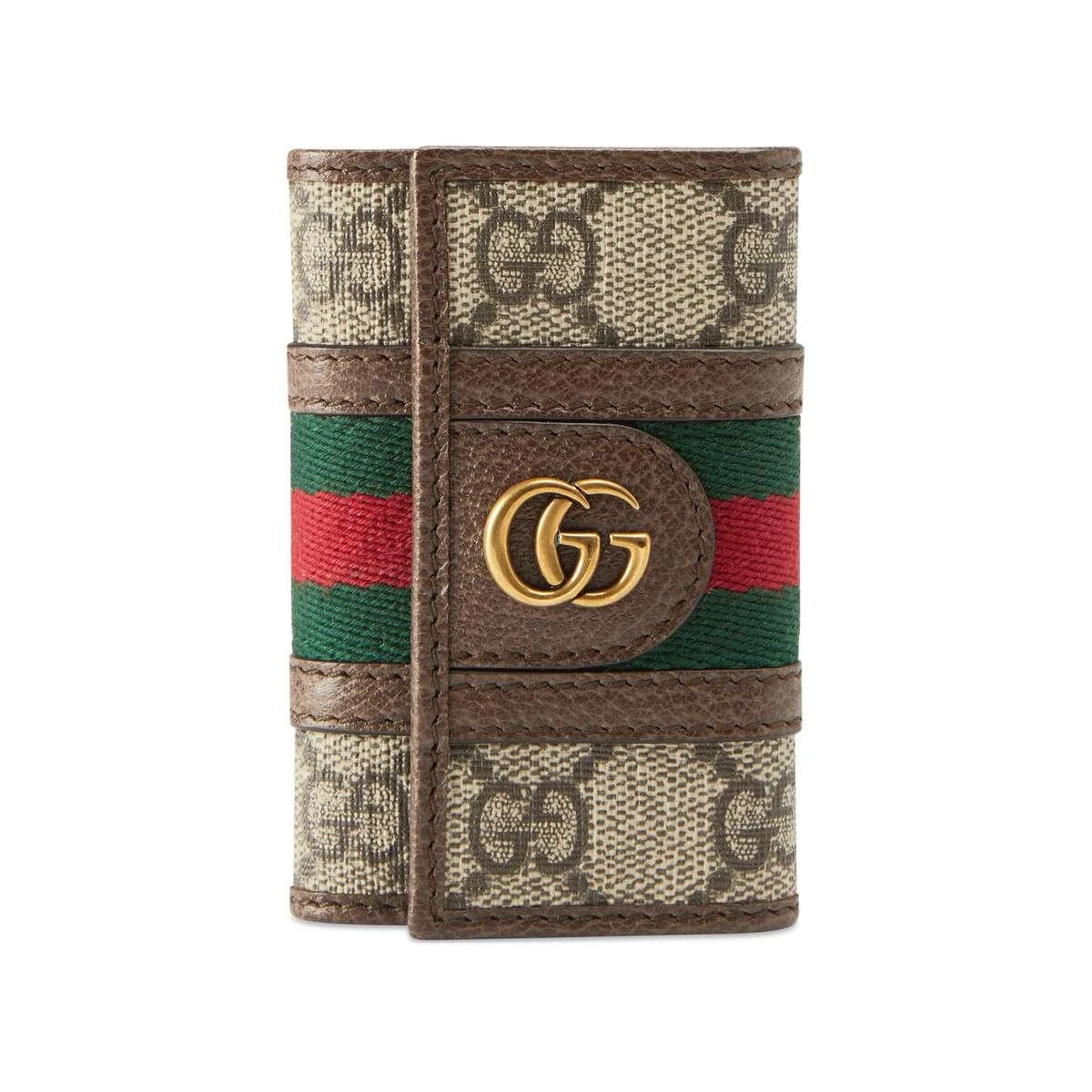 商品Gucci|【预售】 古驰 24秋冬 女士 钥匙包 Ophidia系列GG钥匙包 603732 96IWT 8745,价格¥2914,第1张图片