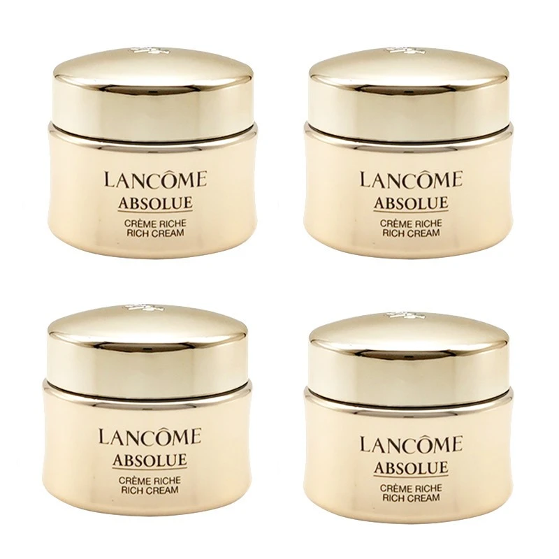 商品Lancôme|【4件包邮装】LANCOME 兰蔻 菁纯臻颜精萃乳霜面霜小样 15ml*4 滋润版,价格¥1301,第1张图片