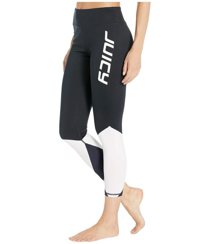 商品Juicy Couture|Juicy Logo Color Block Sport Leggings,价格¥160,第2张图片详细描述