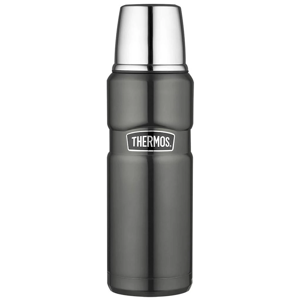 商品Thermos|Thermos Stainless King Flask - Gun Metal 470ml,价格¥148,第1张图片