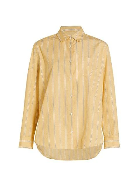 商品Nili Lotan|Kristen Stripe Cotton Shirt,价格¥589,第1张图片