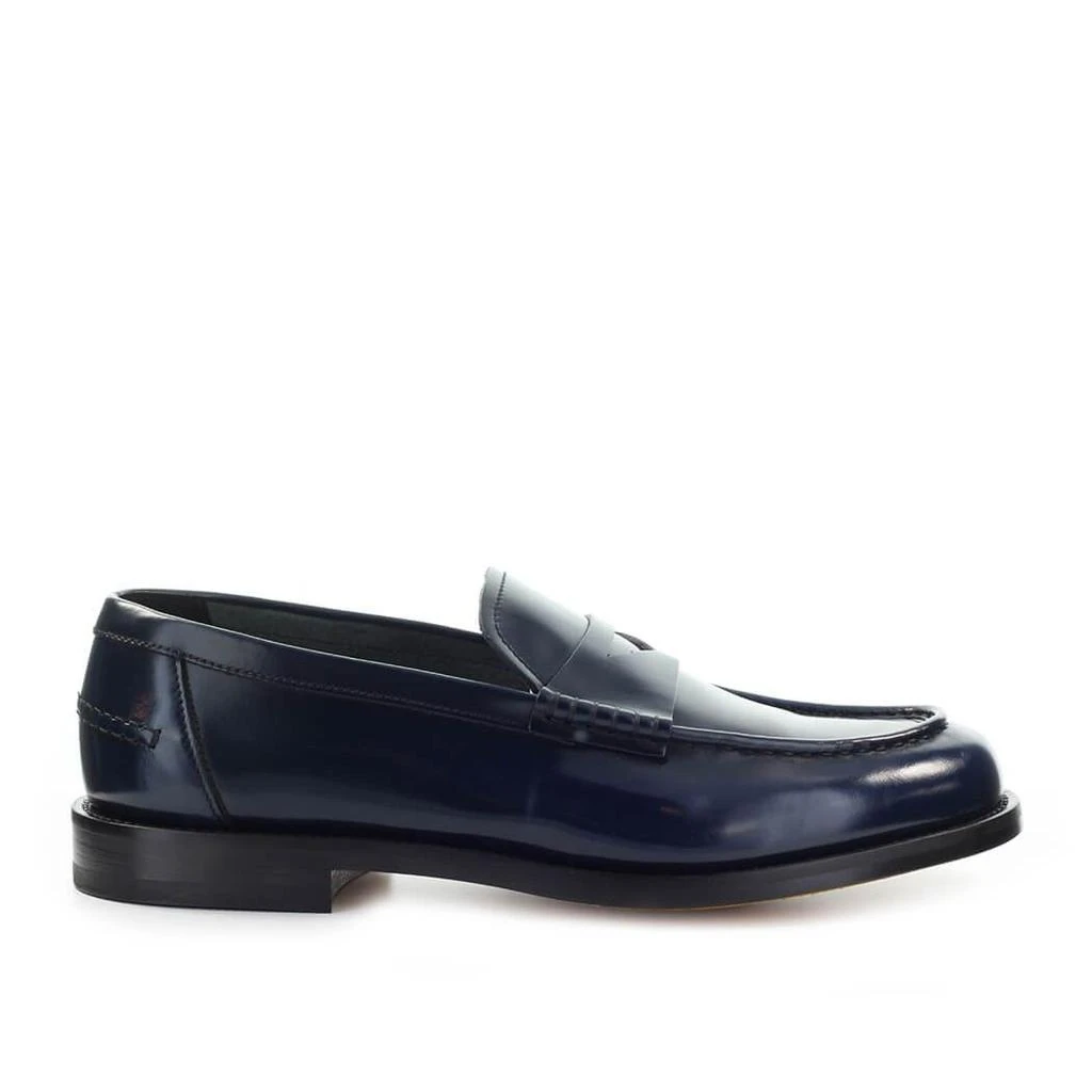 商品DOUCAL'S|Doucals Mens Blue Leather Loafers,价格¥4026,第1张图片