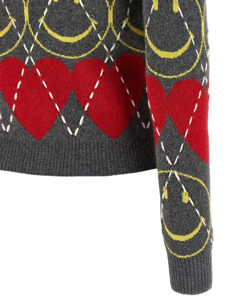 商品Moschino|Wool And Cashmere Blend Sweater,价格¥3049,第4张图片详细描述