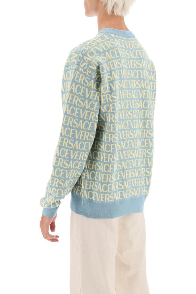 商品Versace|monogram cotton sweater,价格¥2366,第3张图片详细描述