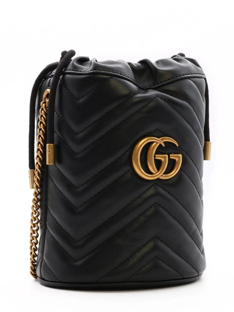 商品Gucci|Gucci GG Marmont Mini Quilted Bucket Bag,价格¥7551,第1张图片