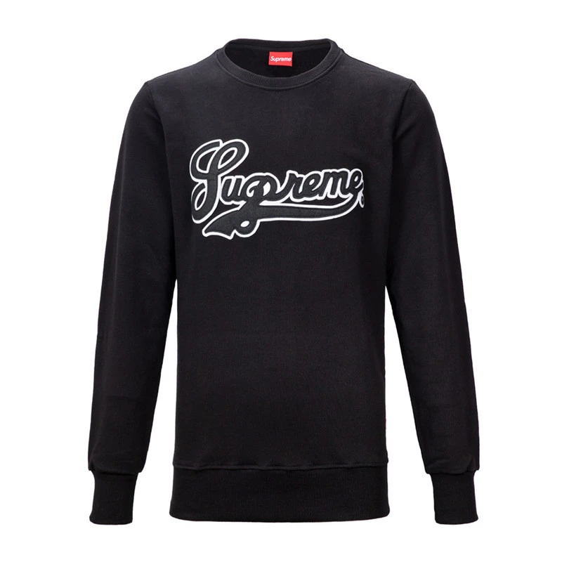 商品[国内直发] Supreme|Supreme 男士黑色休闲圆领套头棉上衣 SUFE1901,价格¥340,第1张图片