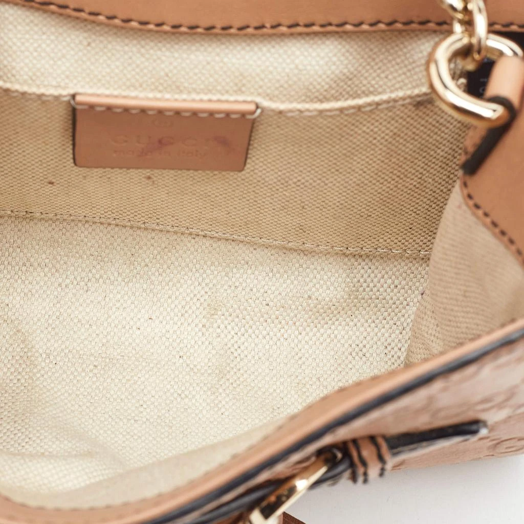 Gucci Light Brown Guccissima Leather Mini Emily Chain Shoulder Bag 商品