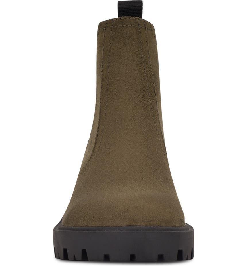 商品Nine West|Nyullon Lug Sole Chelsea Boot,价格¥591,第4张图片详细描述