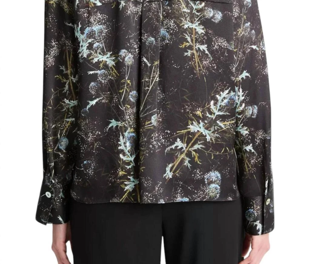 商品Vince|Vince - THISTLE DRAPED COLLAR BLOUSE,价格¥841,第2张图片详细描述