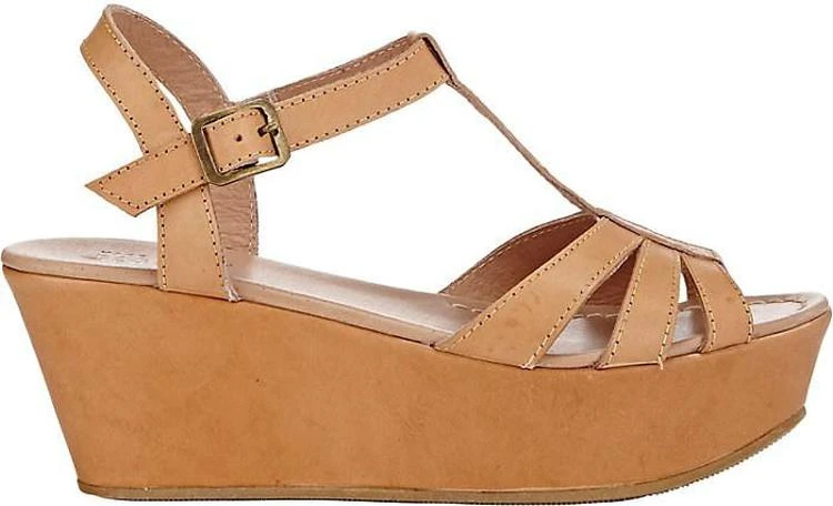 商品Barneys New York|T-Strap Platform Wedge Sandals,价格¥313,第1张图片