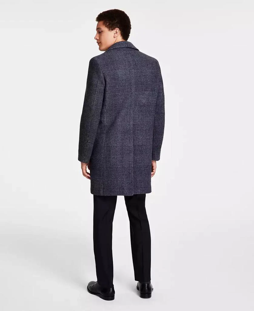 商品Brooks Brothers|Men's Plaid Double-Face Wool Blend Overcoat,价格¥1854,第2张图片详细描述