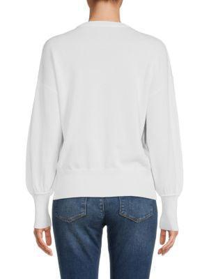 商品Love Moschino|Heart Patchwork Logo Sweater,价格¥1050,第2张图片详细描述