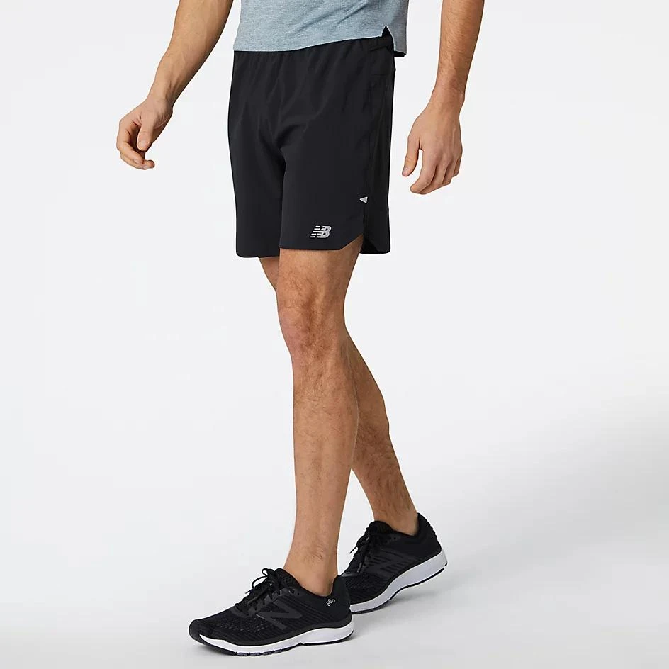 商品New Balance|Impact Run 7 inch Short,价格¥203,第1张图片
