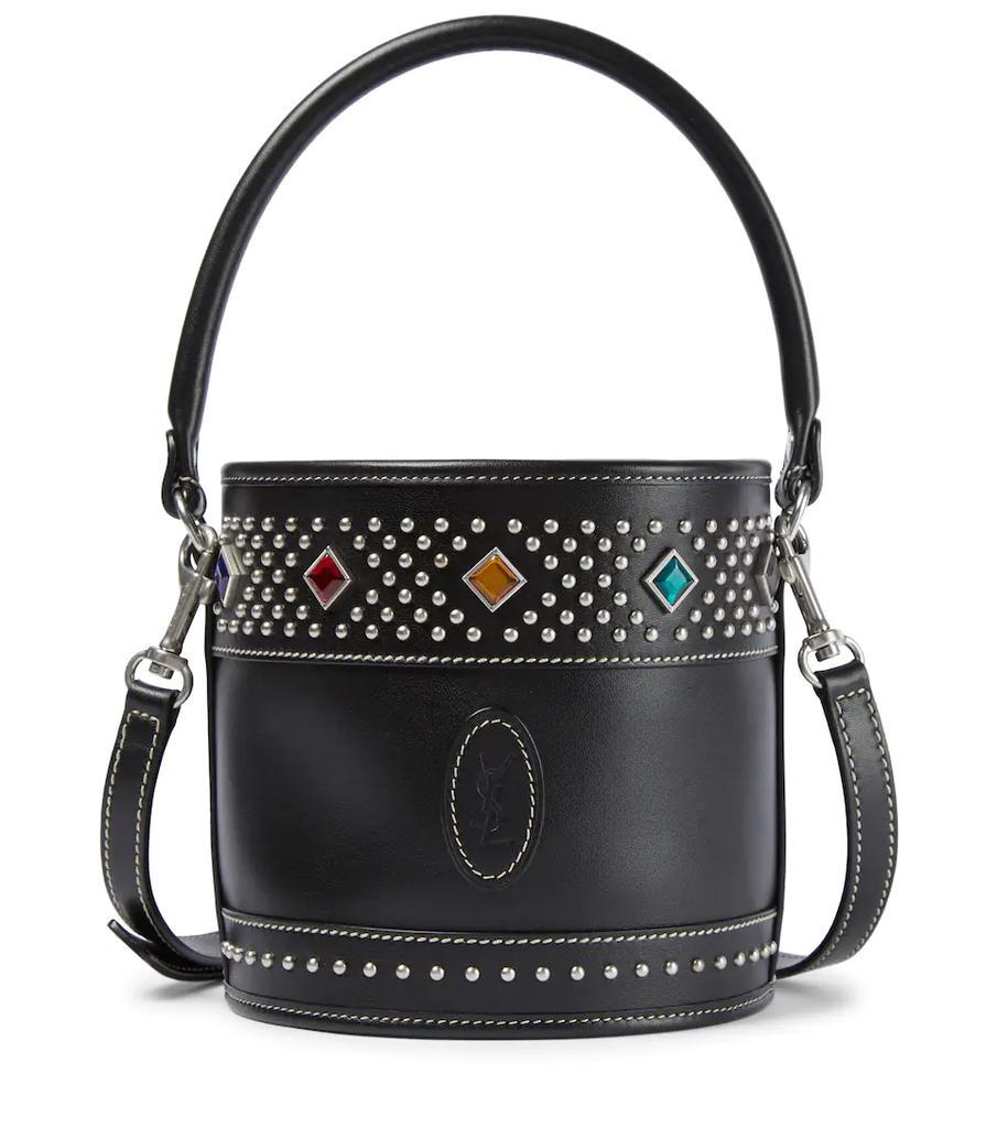 商品Yves Saint Laurent|Bahia Medium leather bucket bag,价格¥14353,第1张图片