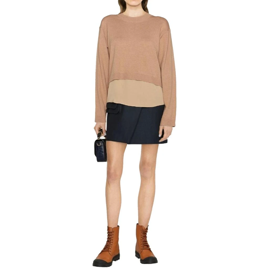 商品See by Chloé|See By Chloe Cotton And Wool Sweater,价格¥2000,第2张图片详细描述