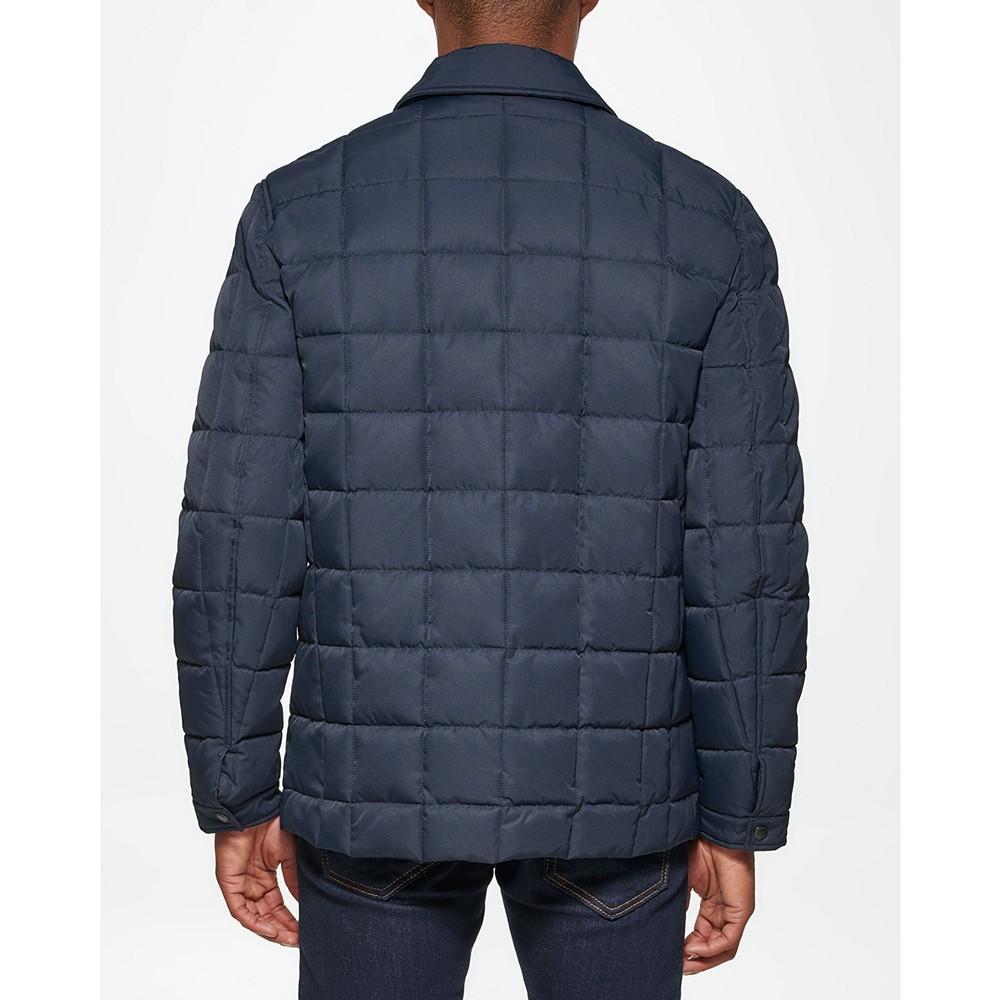 商品Cole Haan|Men's Tech Down Shirt Jacket with Box Quilt Jacket,价格¥1531,第7张图片详细描述