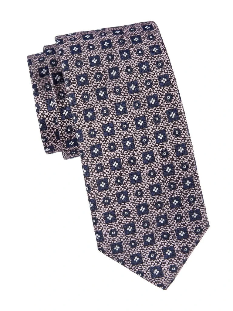 商品Zegna|Floral Silk Tie,价格¥636,第1张图片
