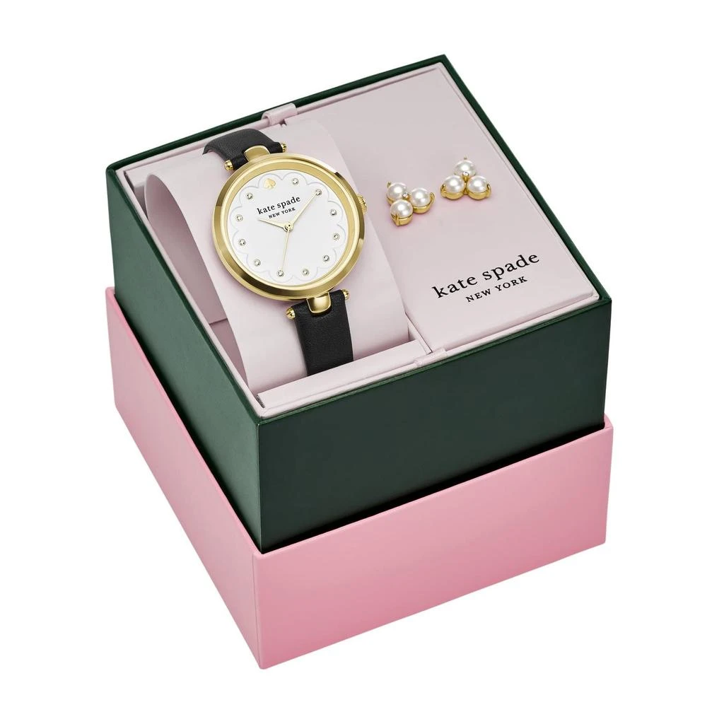 商品Kate Spade|34 mm Holland Leather Watch - KSW1776SET,价格¥1498,第2张图片详细描述