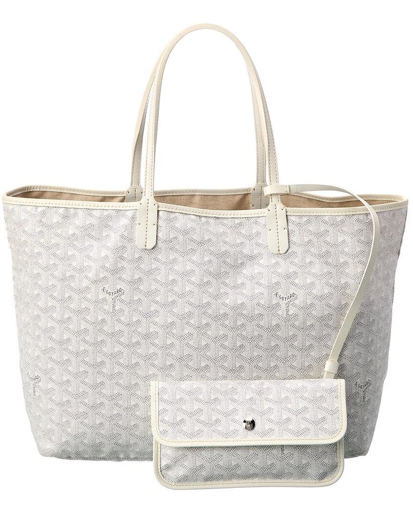 Goyard White Goyardine Canvas St. Louis PM (Authentic Pre-Owned)商品第2张图片规格展示