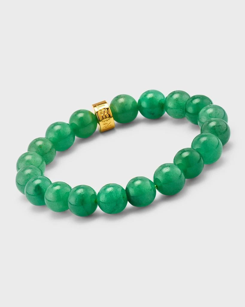 商品NEST Jewelry|Jade Aventurine Stretch Bracelet,价格¥734,第3张图片详细描述