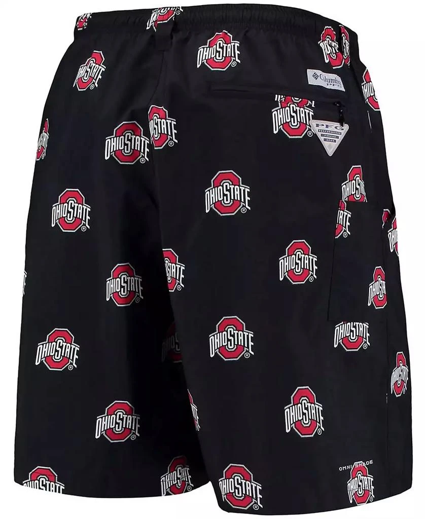 Men's Black Ohio State Buckeyes Backcast II 8" Omni-Shade Hybrid Shorts 商品