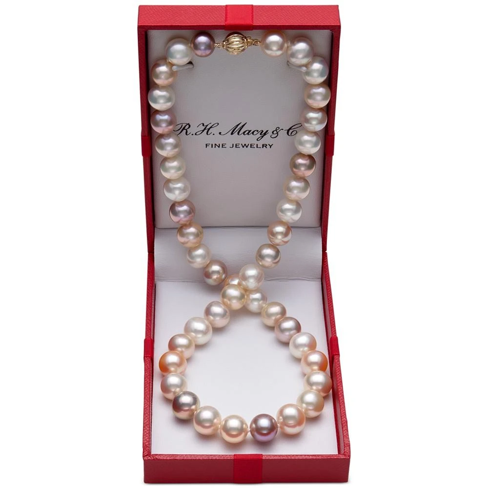 商品Belle de Mer|Cultured Freshwater Pearl (9-1/2mm) Collar 18" Necklace,价格¥2246,第1张图片