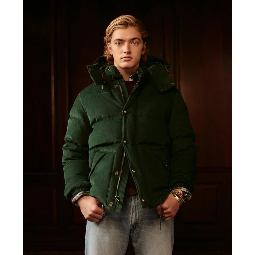 商品Ralph Lauren|Men's Water-Repellent Corduroy Down Jacket,价格¥1807,第5张图片详细描述