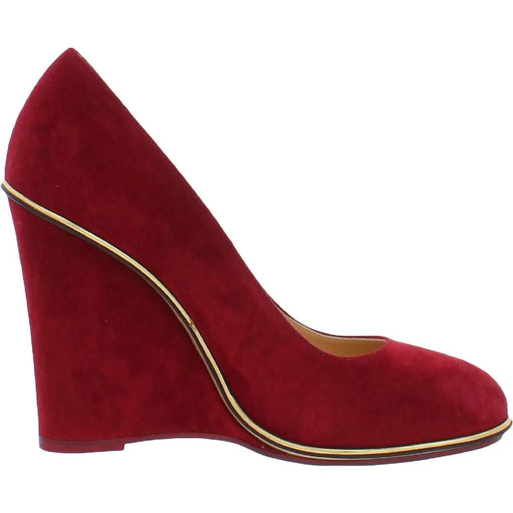 商品Charlotte Olympia|Charlotte Olympia Womens Carmen 100 Suede Slip On Wedge Heels,价格¥601,第2张图片详细描述