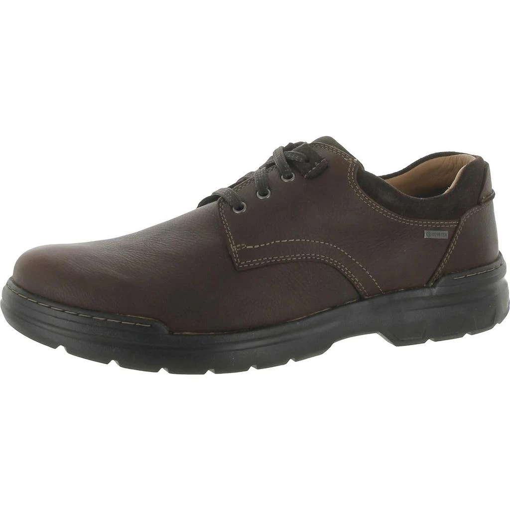 商品Clarks|Clarks Mens Rockie2 LOGTX Leather Embossed Oxfords,价格¥620,第1张图片