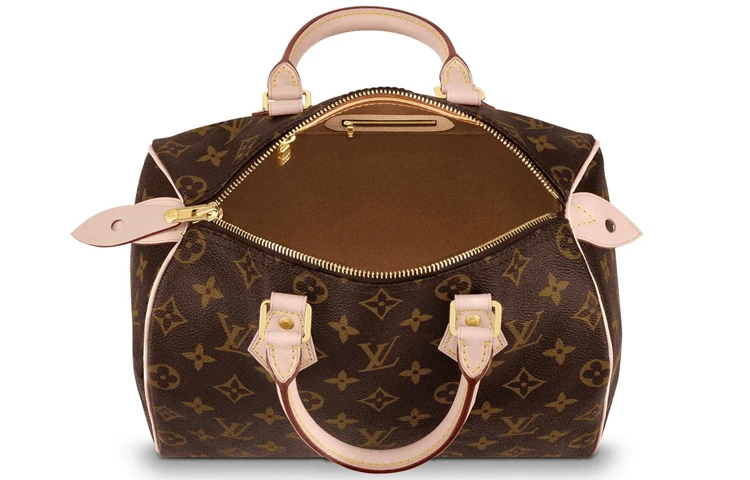 商品[国内直发] Louis Vuitton|Speedy 25 百搭便携通勤淑女经典老花 帆布 枕头包单肩包斜挎包手提包 25 女款 棕色,价格¥18583,第5张图片详细描述