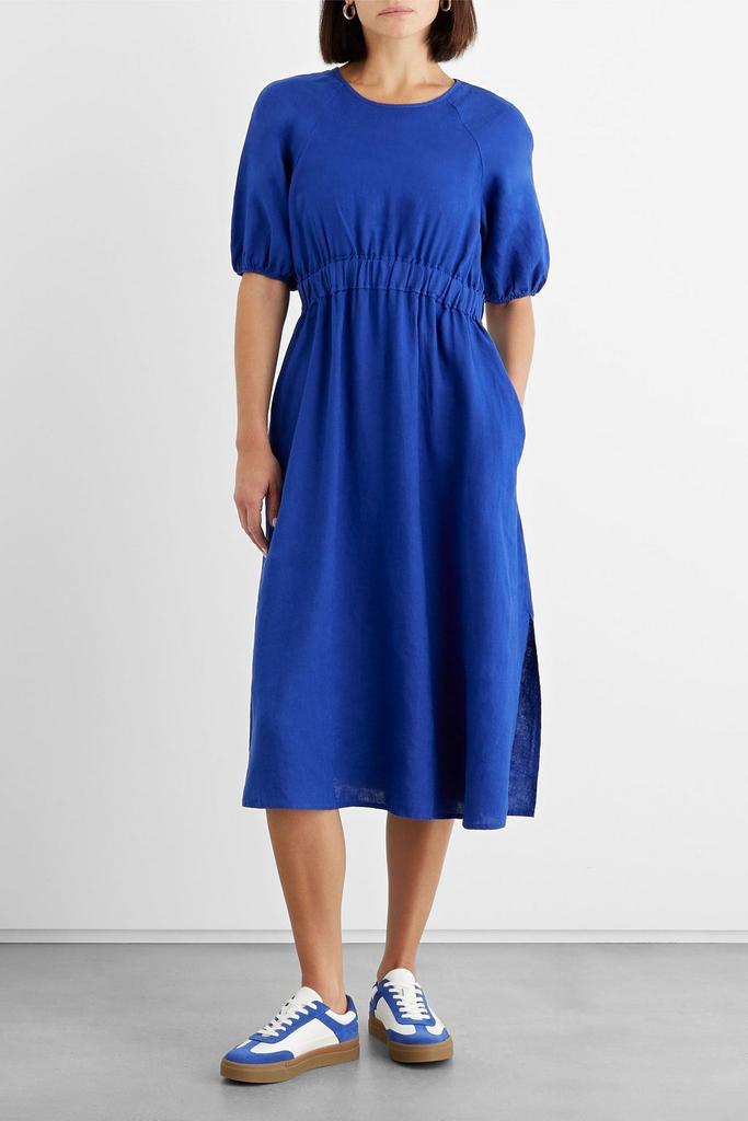 商品IRIS & INK|Corinne linen midi dress,价格¥764,第2张图片详细描述