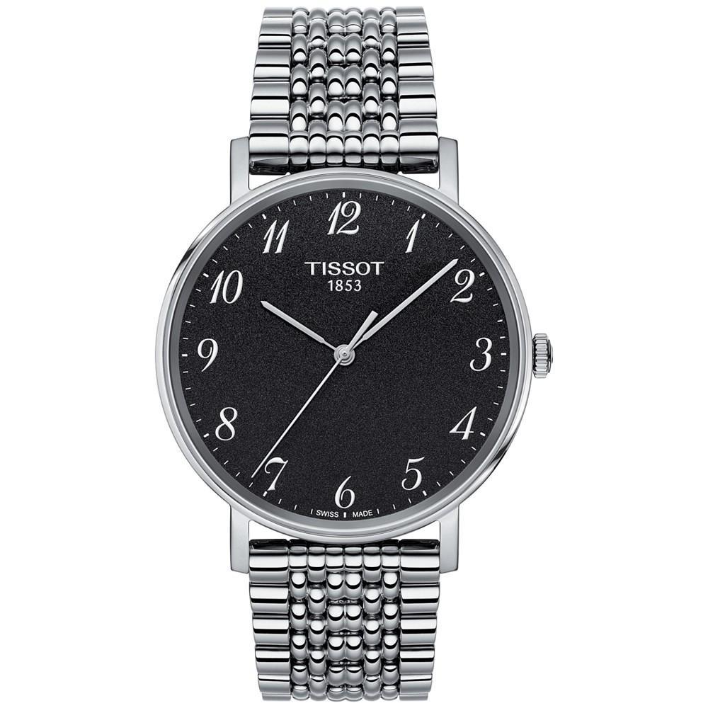 商品Tissot|Men's Swiss Everytime Stainless Steel Bracelet Watch 38mm,价格¥1452,第1张图片