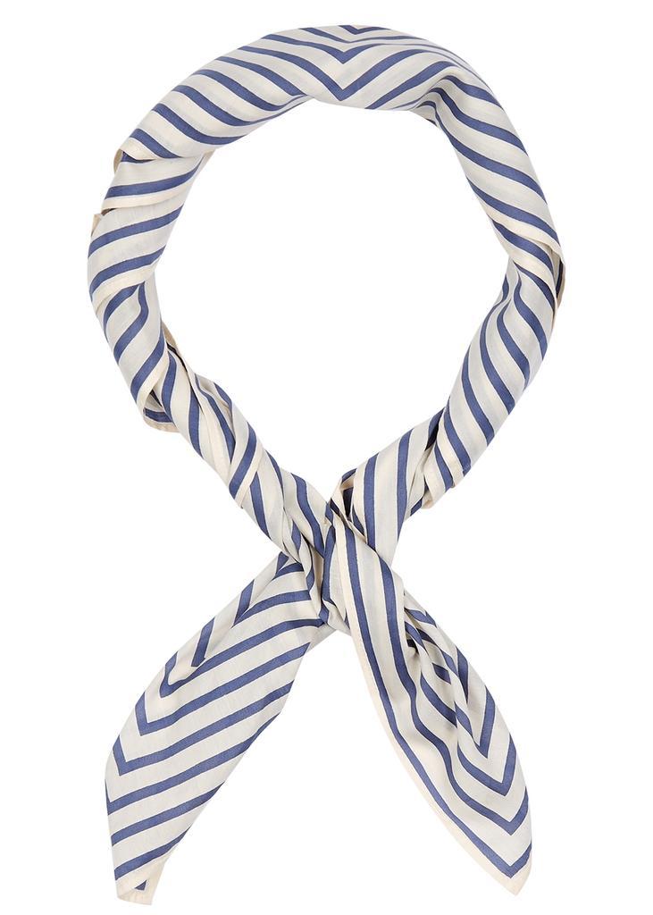 商品Totême|Striped cotton-blend scarf,价格¥1091,第1张图片