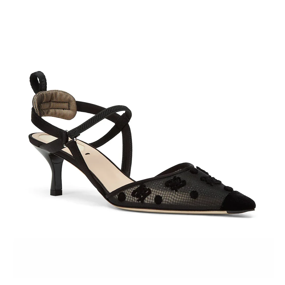 FENDI 女士黑色高跟鞋 8J8243-AHH5-F0MQ0 商品